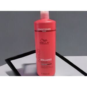 Wella Invigo Brilliance Conditioner - Coarse Hair 1 Liter Free Shipping!!